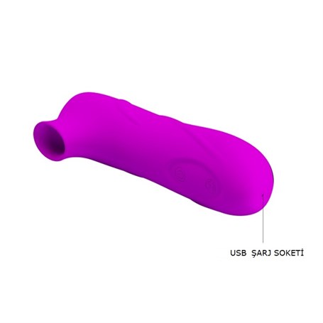 USB Şarjlı 12 Emme Fonksiyonlu Teknolojik Vibratör- Magic Flute - BDM1452
