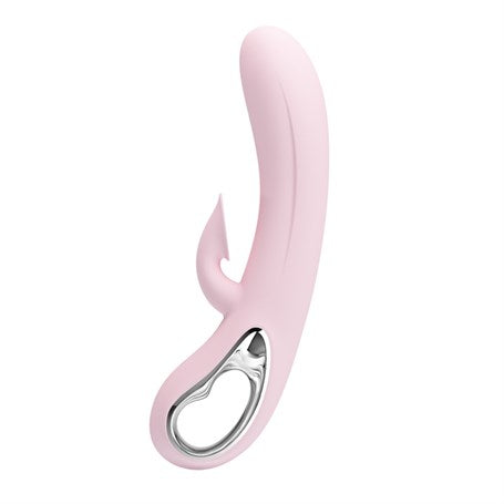 USB Şarjlı 12 Emme ve 12 Titreşim Fonksiyonlu 24 cm Teknolojik Vibratör- Nicola - BDM1438