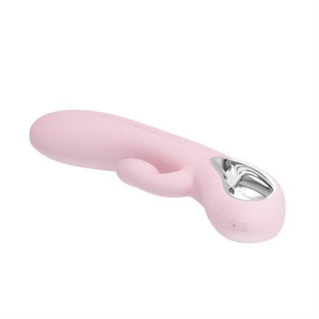 USB Şarjlı 12 Emme ve 12 Titreşim Fonksiyonlu 24 cm Teknolojik Vibratör- Nicola - BDM1438