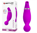 USB Şarjlı 12 Emme ve 12 Titreşim Fonksiyonlu Teknolojik Vibratör- Pecker - BDM1426
