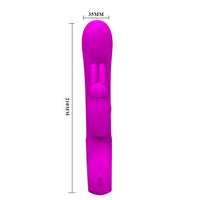 USB Şarjlı 12 Fonksiyonlu Klitoris Uyarıcılı Teknolojik Tavşan Vibratör - B1204
