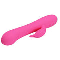 USB Şarjlı 12 Titreşim & 3 Rotasyon Fonksiyonlu Teknolojik G-Spot Vajinal Vibratör - BDM1268