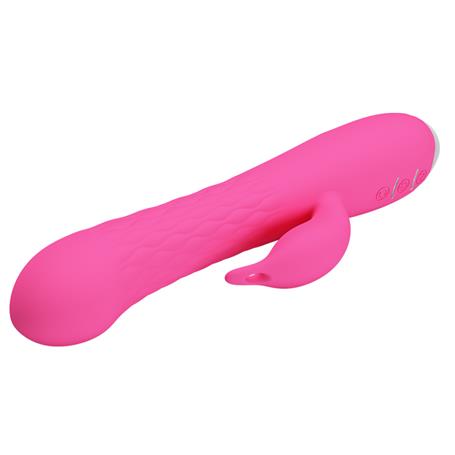 USB Şarjlı 12 Titreşim & 3 Rotasyon Fonksiyonlu Teknolojik G-Spot Vajinal Vibratör - BDM1268