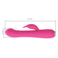 USB Şarjlı 12 Titreşim & 3 Rotasyon Fonksiyonlu Teknolojik G-Spot Vajinal Vibratör - BDM1268