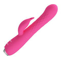 USB Şarjlı 12 Titreşim & 3 Rotasyon Fonksiyonlu Teknolojik G-Spot Vajinal Vibratör - BDM1268