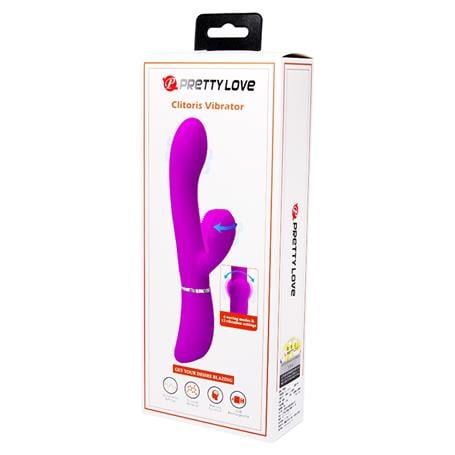 USB Şarjlı 12 Titreşim ve Klitoris Dil Uyarım Fonksiyonlu Teknolojik Vibratör - BDM1371