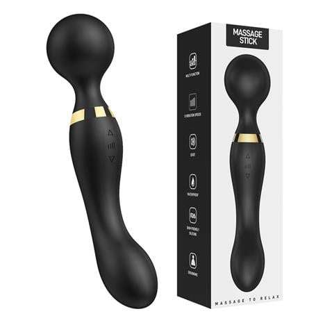 USB Şarjlı 20 Fonksiyonlu Teknolojik Vibratör - Siyah - BDM1520S