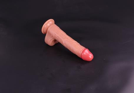 USB Şarjlı 22 cm Isıtmalı İleri Geri Hareketli Çift Katmanlı Uzaktan Kumandalı Penis - BDM1819