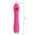 USB Şarjlı 3 Emme ve 12 Titreşim Fonksiyonlu 19,8 cm Teknolojik Vibratör- Regina - BDM1364