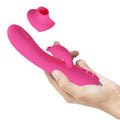 USB Şarjlı 3 Emme ve 12 Titreşim Fonksiyonlu 19,8 cm Teknolojik Vibratör- Regina - BDM1364