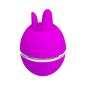 USB Şarjlı 3 Emme ve Dil Uyarım Fonksiyonlu Teknolojik Yumurta Vibratör - Gemini Ball - BDM1341