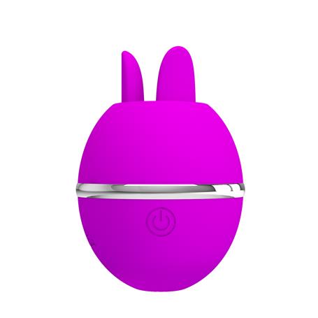 USB Şarjlı 3 Emme ve Dil Uyarım Fonksiyonlu Teknolojik Yumurta Vibratör - Gemini Ball - BDM1341