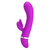 30 Fonksiyonlu Klitoris Uyarıcılı Teknolojik Vibratör - Bert - BDM1434