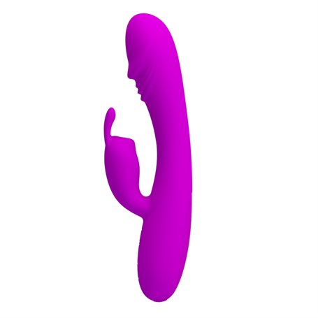 Usb Şarjlı 30 Fonksiyonlu Klitoris Uyarıcılı Teknolojik Tavşan Vibratör Penis - BDM4285