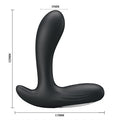 USB Şarjlı 30 Modlu Titreşimli Prostat Vibratör ve Anal Plug Siyah - BDM4029