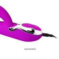 USB Şarjlı 7 Fonksiyonlu 4 Nokta Sensörlü Teknolojik Vibratör - BDM4139