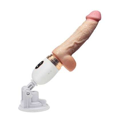 USB Şarjlı 7 İleri Geri & 7 Sallanma Fonksiyonlu Isıtmalı Uzaktan Kumandalı Titreşimli Teknolojik Vibratör - BDM216