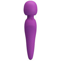 USB Şarjlı 7 Titreşimli Masaj Vibratörü Bayan Klitoris Uyarıcı Vibratör - Meredith - BDM1363