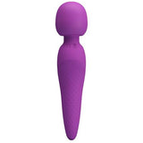USB Şarjlı 7 Titreşimli Masaj Vibratörü Bayan Klitoris Uyarıcı Vibratör - Meredith - BDM1363