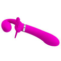 USb Şarjlı Çift Taraflı Strapon Teknolojik G-Spot Vajinal Vibratör - BDM2206