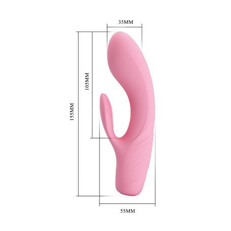 USB Şarjlı G-Noktası Uyarıcı Rabbit Vibratör – Tim - BDM1630