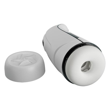 USB Şarjlı Hareketli Dil Uyarımlı Isıtmalı Sesli Masturbatör - Marissa - BDM1245