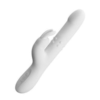 USB Şarjlı İleri Geri Hareketli 4 Modlu Klitoris Uyarıcılı Tavşan Vibratör - BDM1244