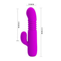 USB Şarjlı İleri Geri Hareketli Teknolojik Vibratör - Leopold - BDM1265