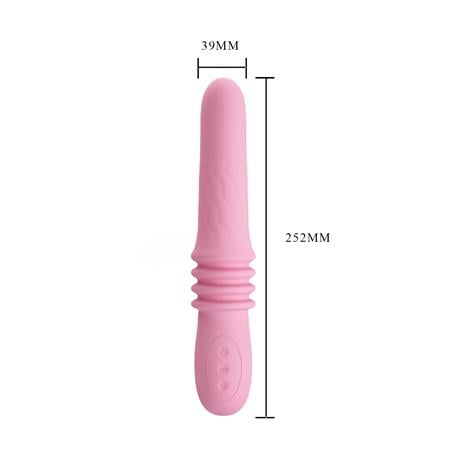 USB Şarjlı İleri Geri Hareketli Teknolojik Vibratör Mor – Susie - BDM1631