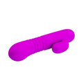 USB Şarjlı İleri Geri Hareketli Teknolojik Vibratör - Leopold - BDM1265