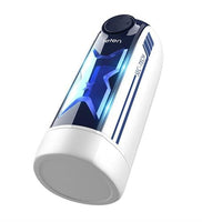 USB Şarjlı Isıtmalı İleri Geri Hareketli Titreşimli Emme Vakum Ayarlı Masturbatör - Leten Green Bird - BDM1576