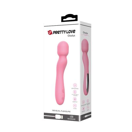 Gladys USB Şarjlı Klitoris G Nokta Uyarıcı Vibratör - BDM1276