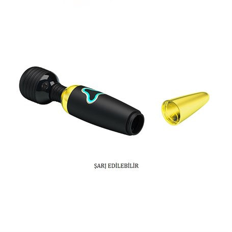 Usb Şarjlı Klitoris Uyarıcılı Bayan Masaj Vibratör - BDM5010