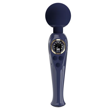 USB Şarjlı Led Göstergeli Klitoris Uyarıcılı Bayan Masaj Vibratör - Skyler - BDM1336