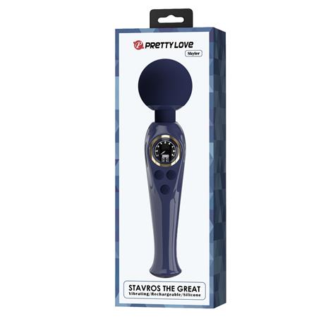 USB Şarjlı Led Göstergeli Klitoris Uyarıcılı Bayan Masaj Vibratör - Skyler - BDM1336