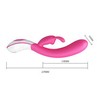 USB Şarjlı Ses Kontrollü 12 Fonksiyonlu Klitoris Uyarıcılı Teknolojik Tavşan Vibratör - B1149