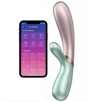 Usb Şarjlı Telefondan Kumandalı Isıtmalı Klitoris Uyarıcılı Teknolojik Vibratör - BDM1550