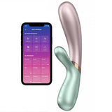 Usb Şarjlı Telefondan Kumandalı Isıtmalı Klitoris Uyarıcılı Teknolojik Vibratör - BDM1550