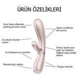 Usb Şarjlı Telefondan Kumandalı Isıtmalı Klitoris Uyarıcılı Teknolojik Vibratör - BDM1551