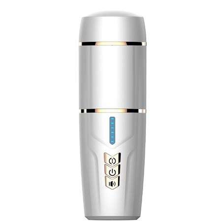 USB Şarjlı Titreşimli Emme Ayarlı Sesli Masturbatör - Kimi - BDM1510