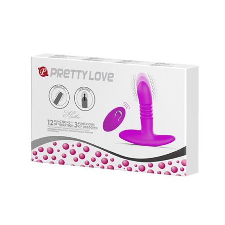 Teknolojik USB Şarjlı Uzaktan Kumandalı 12 Titreşim & 3 İleri Geri Hareketli Vibratör - BDM1267
