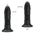 USB Şarjlı Uzaktan Kumandalı 4 Titreşim & 4 İleri Geri Hareketli Anal Plug - BDM1266