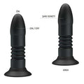 USB u015earjlu0131 Uzaktan Kumandalu0131 4 Titreu015fim &amp; 4 u0130leri Geri Hareketli Anal Plug - BDM1266
