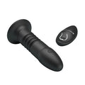USB Şarjlı Uzaktan Kumandalı 4 Titreşim & 4 İleri Geri Hareketli Anal Plug - BDM1266