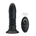 USB Şarjlı Uzaktan Kumandalı 4 Titreşim & 4 İleri Geri Hareketli Anal Plug - BDM1266