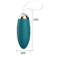 USB Şarjlı Uzaktan Kumandalı Isıtmalı 10 Titreşimli Zevk Yumurtası - BDM1813