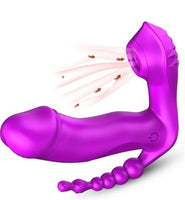 USB Şarjlı Uzaktan Kumandalı Klitoris Emme Fonksiyonlu Çamaşır Altı Isıtmalı Teknolojik Vibratör - BDM1540