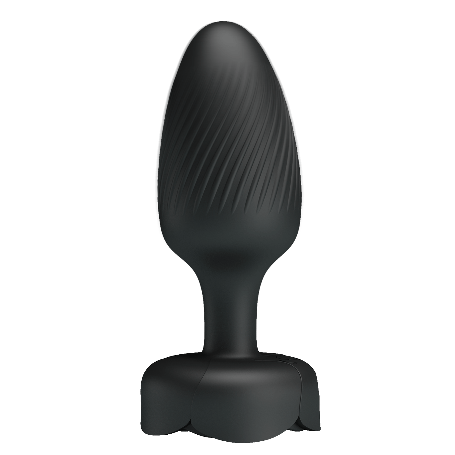 USB'den Manyetik Şarjlı 10 Farklı Titreşimli 5 Led Işıklı Silikon Anal Plug - Varian - BDM1440