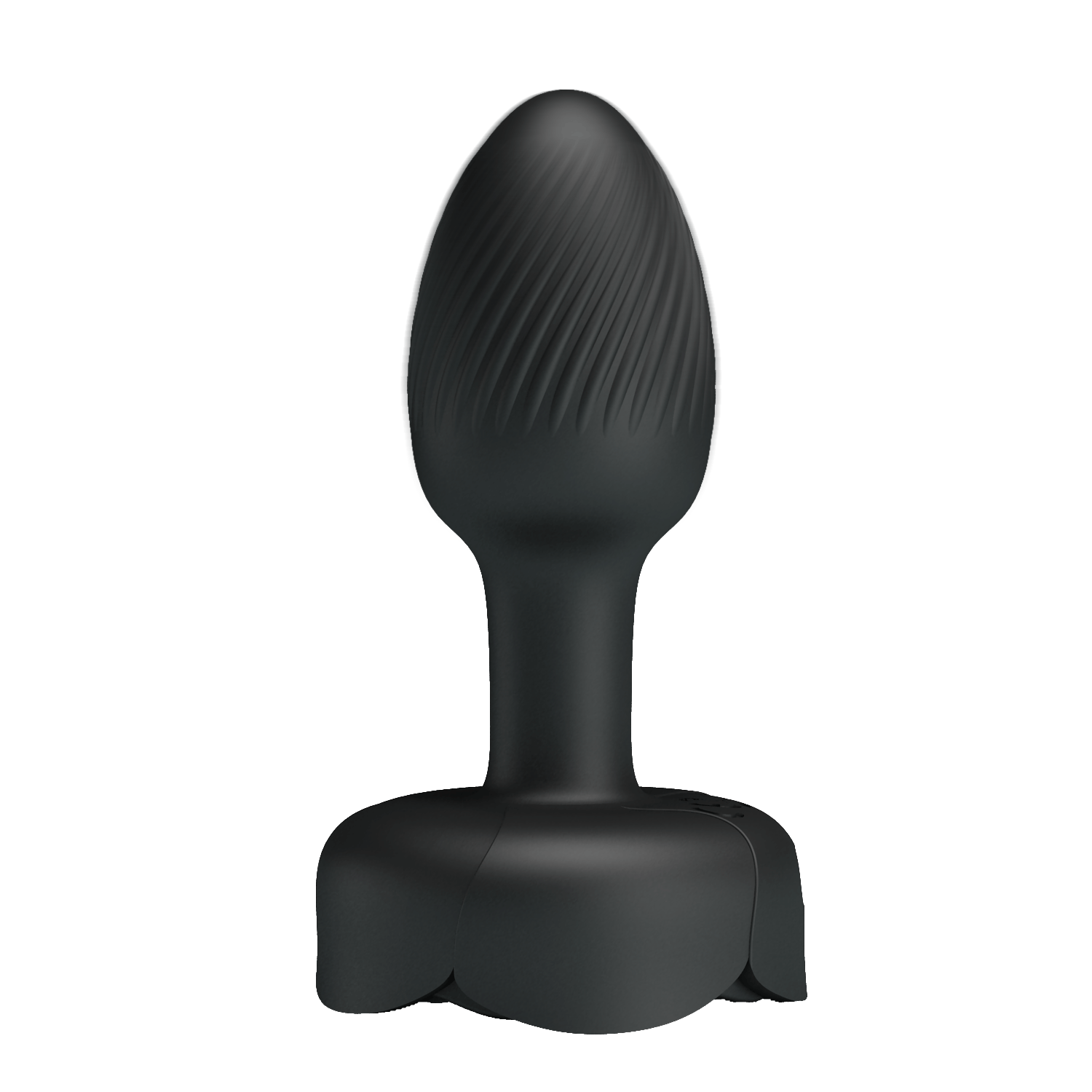 USB'den Manyetik Şarjlı 10 Farklı Titreşimli 5 Led Işıklı Silikon Anal Plug - Olman - BDM1444