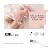 USB'den Manyetik Şarjlı Titreşim Fonksiyonlu Realistik Yarım Vücut - Kosey Pussy - BDM1616